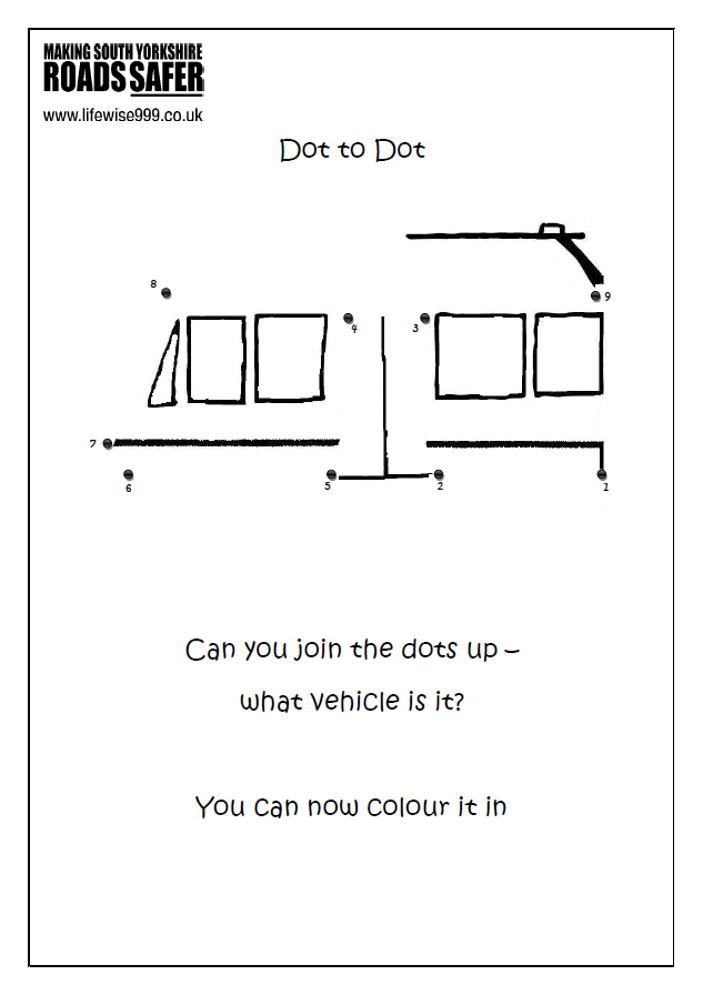 Dot to dot tram