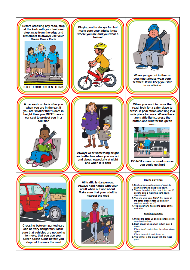 Snap cards