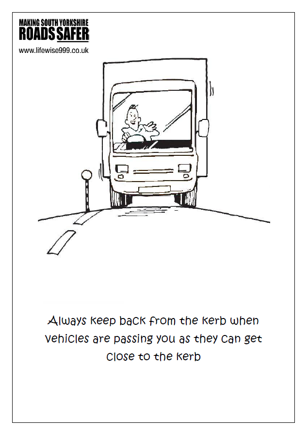 Stopping at the kerb