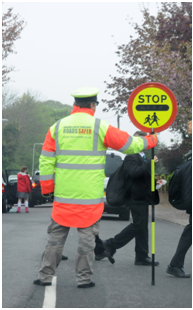 School crossing patrol warden