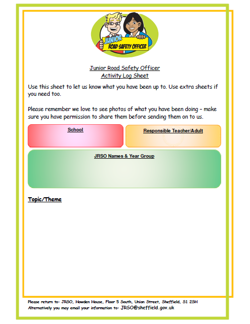 Activity log