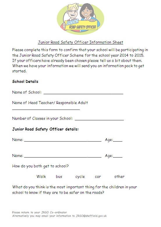 JRSO information sheet