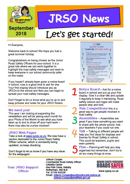 Newsletter 1809 September