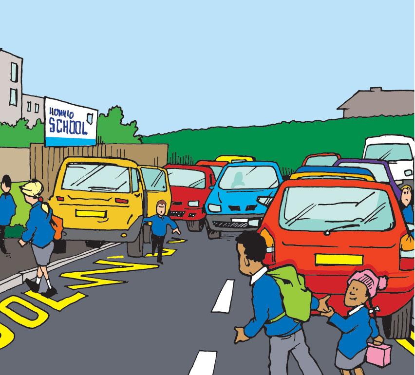 School parking