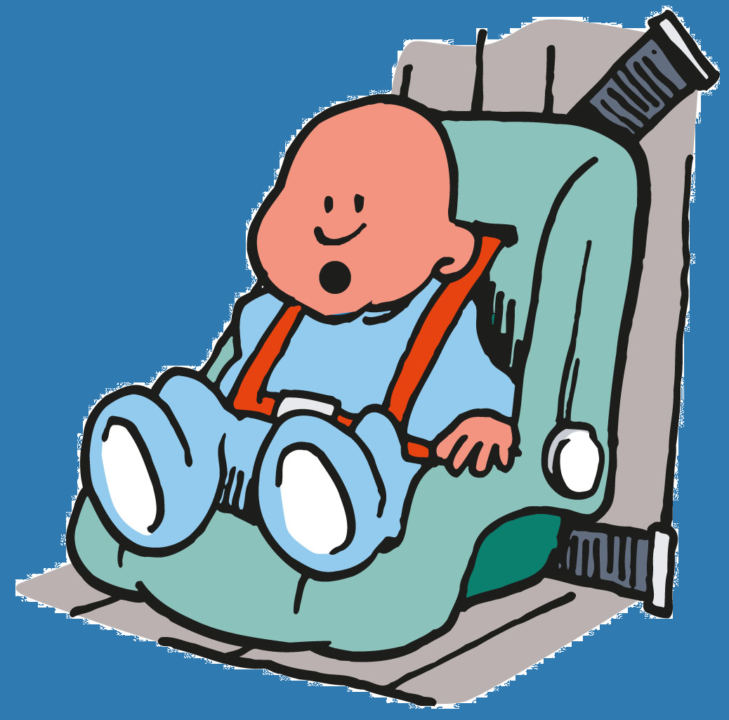 Baby in seat no dummy