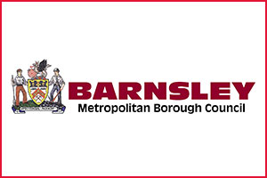 Barnsley Council logo and link to the home page of their website