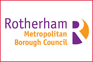 Rotherham Council logo and link to the homepage of their website