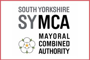 South Yorkshire Mayoral Combined Authority logo and link to the homepage of their website