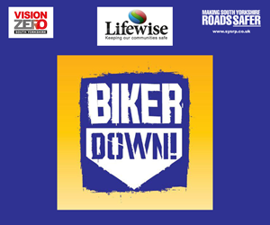 Biker down by making South Yorkshire roads safer